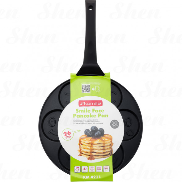 Сковорода для оладий 26 см с антипригарным покрытием Kamille