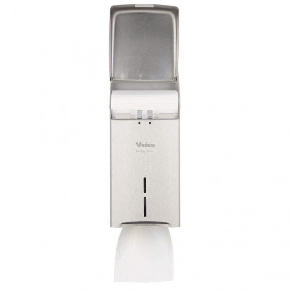 Диспенсер для туалетной бумаги в пачках Veiro Professional L-One Steel