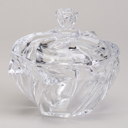 Сахарница стеклянная 11,5х11,5 см Lefard «Bohema»