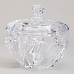 Сахарница стеклянная 11,5х11,5 см Lefard «Bohema»