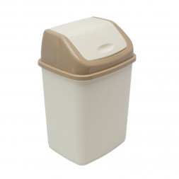 Ведро мусорное 5 л Elfplast "Ромашка"