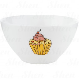 Салатник с декором 500 мл Luminarc Pop Gourmandise Croissant