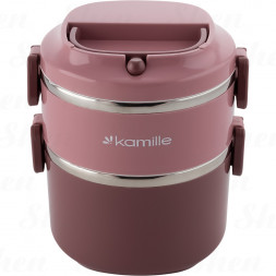 Ланч бокс 2 отсека 1,7 л Kamille +