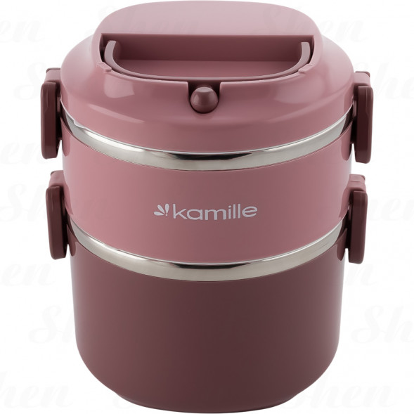 Ланч бокс 2 отсека 1,7 л Kamille +