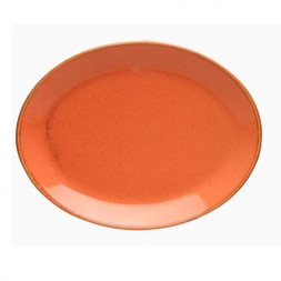 Блюдо овальное 31х24 см Porland Seasons Orange