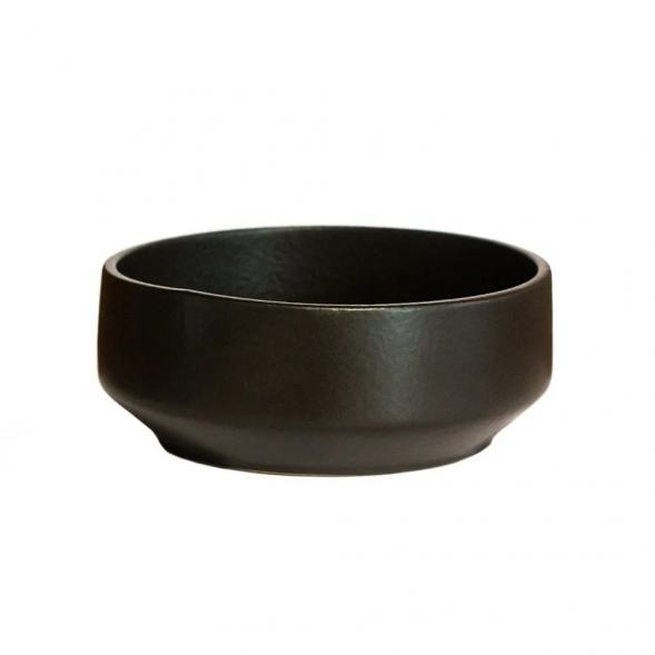 Салатник фарфоровый 15 см P.L. Proff Cuisine &amp;quot;Black Raw Steller&amp;quot;