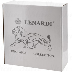 Фруктовница 23х7 см Lenardi Bianco