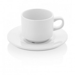 Набор чашка с блюдцем 250 мл Kulsan Drinkware