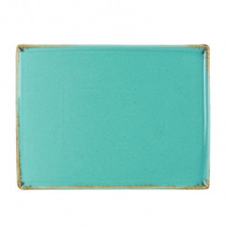 Блюдо прямоугольное 18х13 см Porland Seasons Turquoise