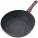 Сотейник с антипригарным покрытием 28 см Kamille Grey marble