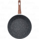 Сотейник с антипригарным покрытием 28 см Kamille Grey marble