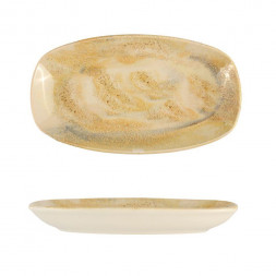 Блюдо прямоугольное 25х14 см Porland Stoneware Pearl