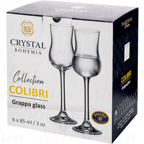 Рюмка 85 мл Crystal Bohemia &amp;quot;Colibri&amp;quot;