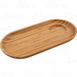 Блюдце овальное 30,5x15 см Wilmax Bamboo