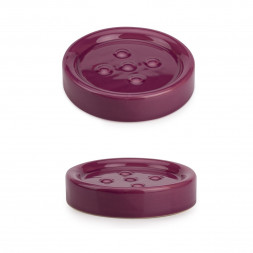 Мыльница керамическая 15 см Wenko Polaris Purple