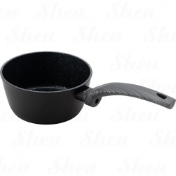 Ковш с антипригарным покрытием 1,1 л Kamille Black marble