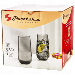 Стакан высокий 470 мл Pasabahce Grey
