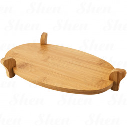 Блюдо на подставке 42х20 см Lenardi Bamboo